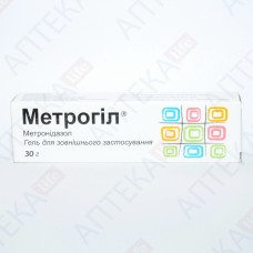 МЕТРОГИЛ® гель д/наруж. прим., 10 мг/г по 30 г в тубах